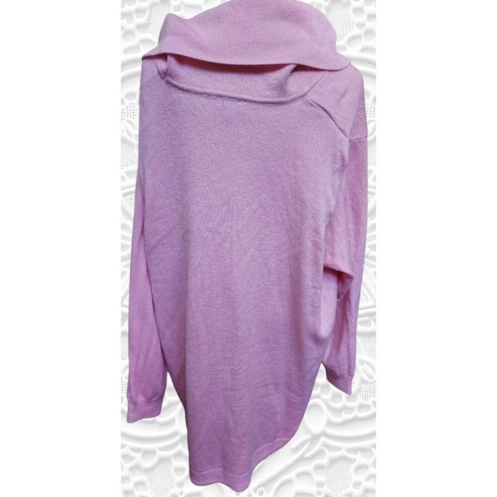 AVENUE Pink Cowl Neck Sweater Plus Size 22/24 - Picture 4 of 8